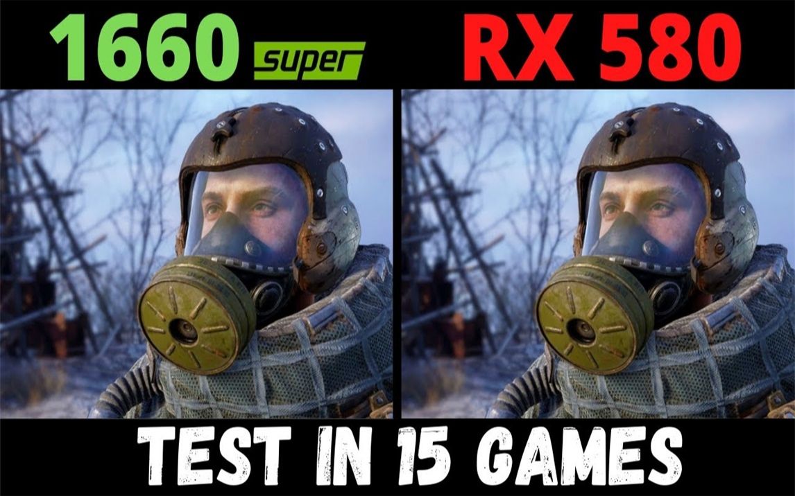 【值得升级否】GTX 1660 Super vs RX 580(2304SP 8G)显卡性能测试对比(1080P分辨率,CPU为R5 2600 4Ghz)