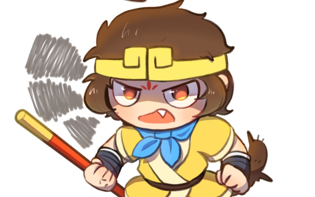 【造梦西游/无双】画画炸毛猴猴