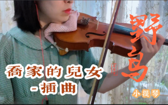 [图]【小提琴】《乔家的儿女》插曲 野鸟 cover：金润吉