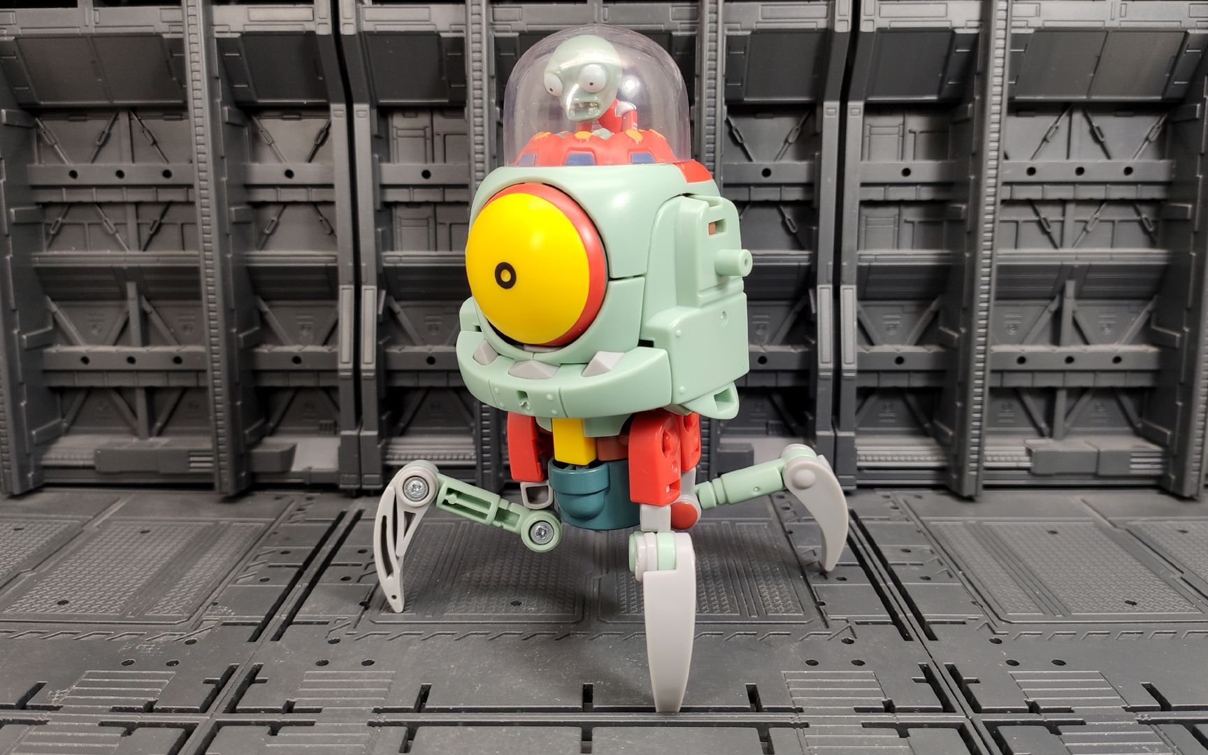 大力金刚模玩分享第236期-植物大战僵尸僵尸鸡守护者