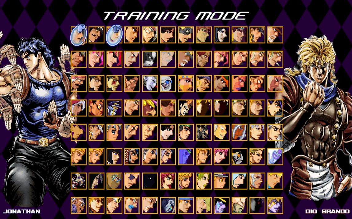 【mugen整合分享】jojo96人整合分享