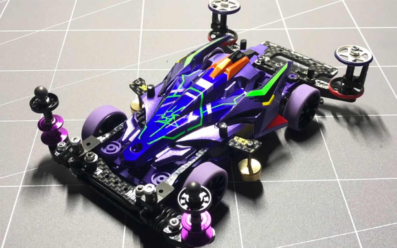 田宫四驱车ms底盘改装内避震和弹簧龙头凤尾_哔哩哔哩_bilibili