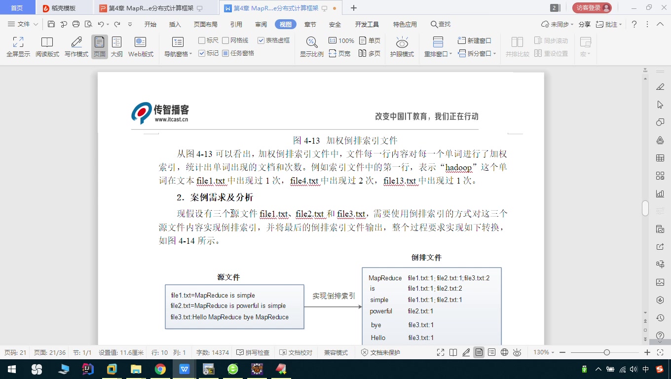 4.11MapReduce经典案例——倒排索引哔哩哔哩bilibili