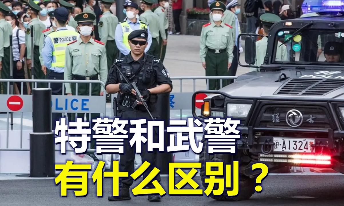 特警和武警,有何区别?特警干不了的武警敢干哔哩哔哩bilibili