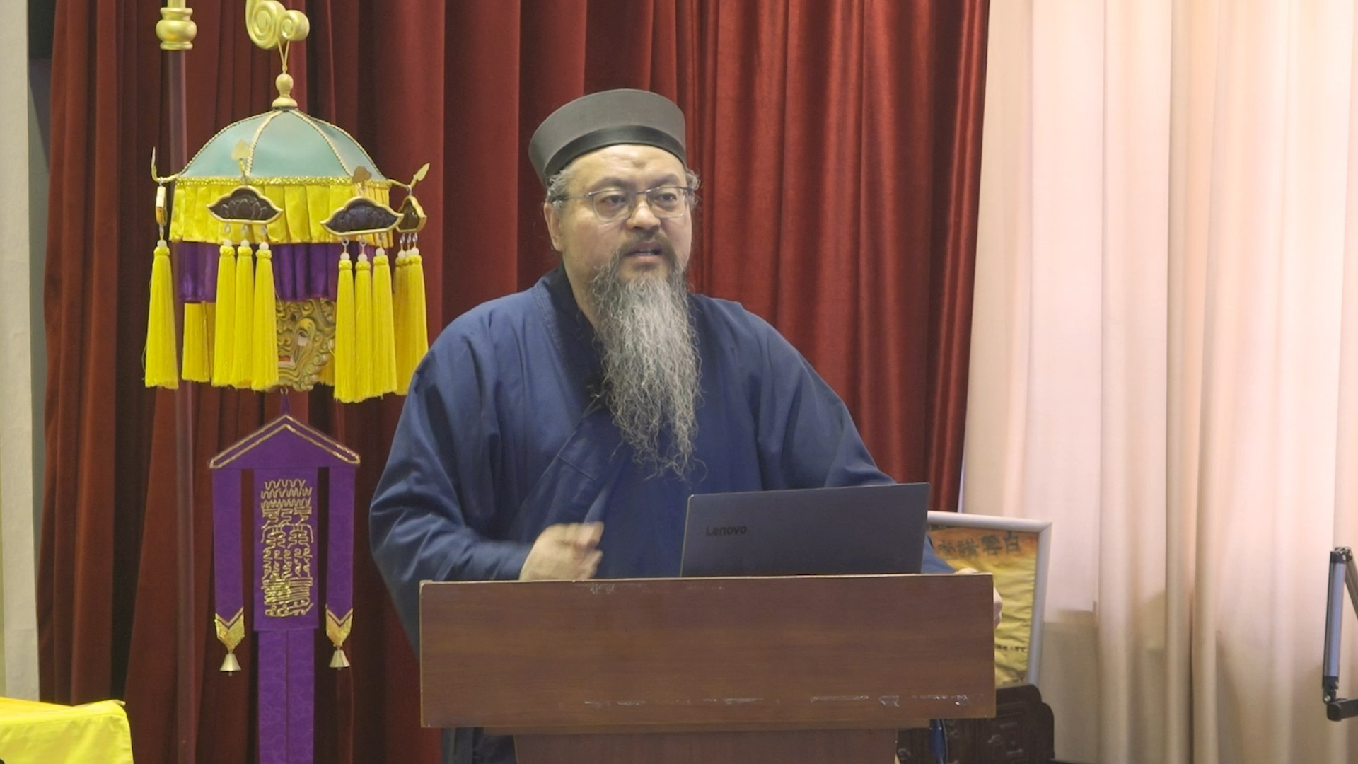 北京白云观周智虚道长《道教文学》