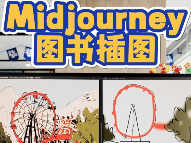 MJ教程|Midjourney制作图书插图哔哩哔哩bilibili