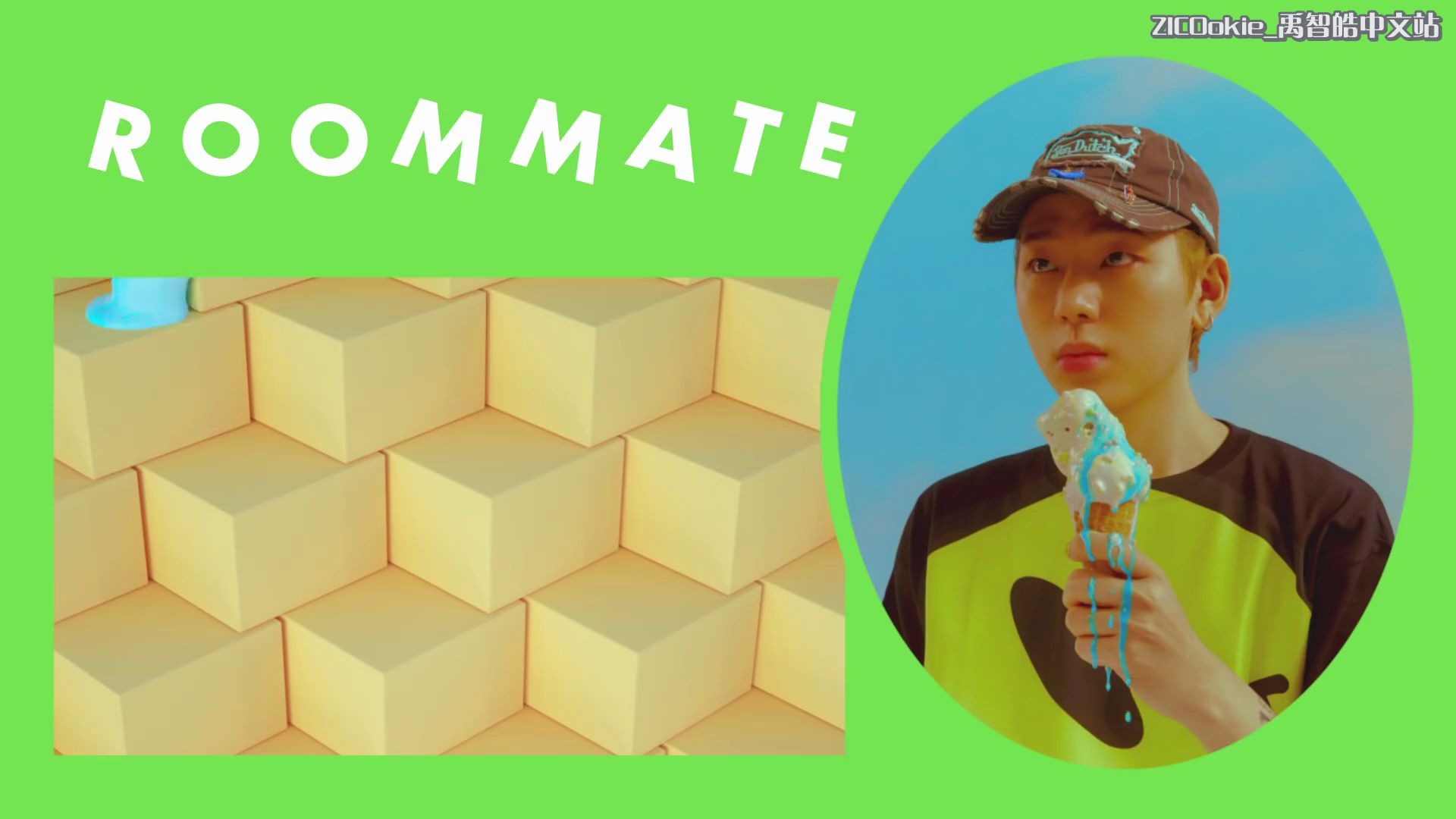 【ZICOokie】【MV中字】ZICO  Roommate哔哩哔哩bilibili