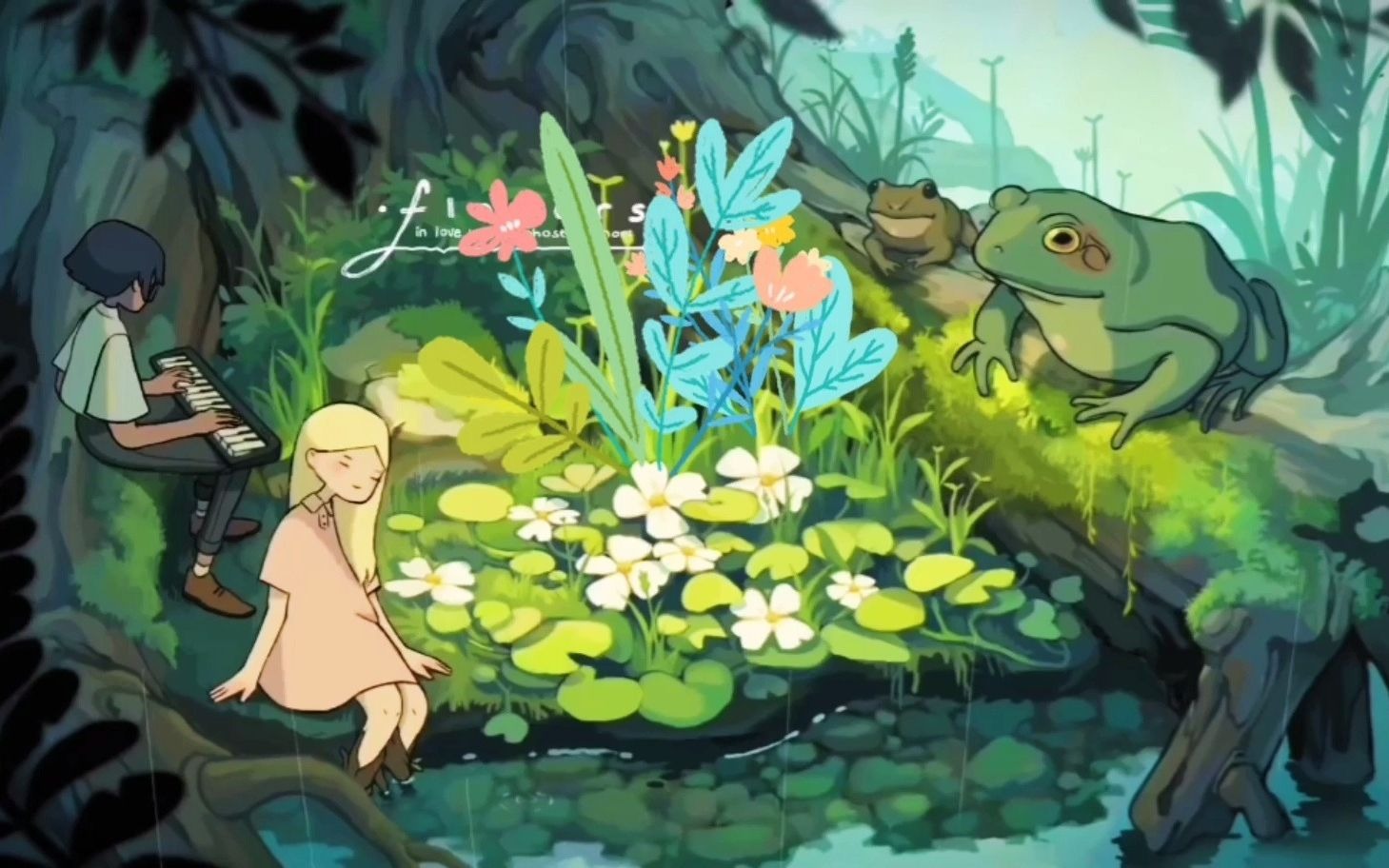 【超治愈】动画短片,动听的音乐让人沉醉其中!