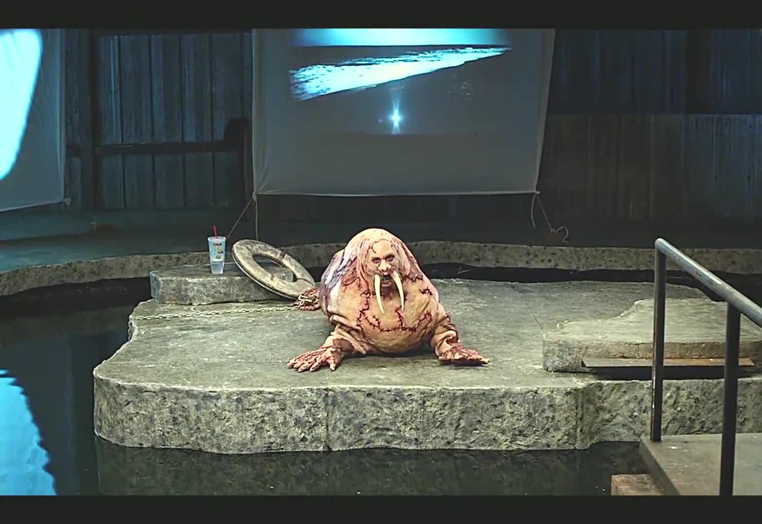 14. 男人被改造成海象,全身上下缝了8万多针,惨不忍睹《惊悚片》