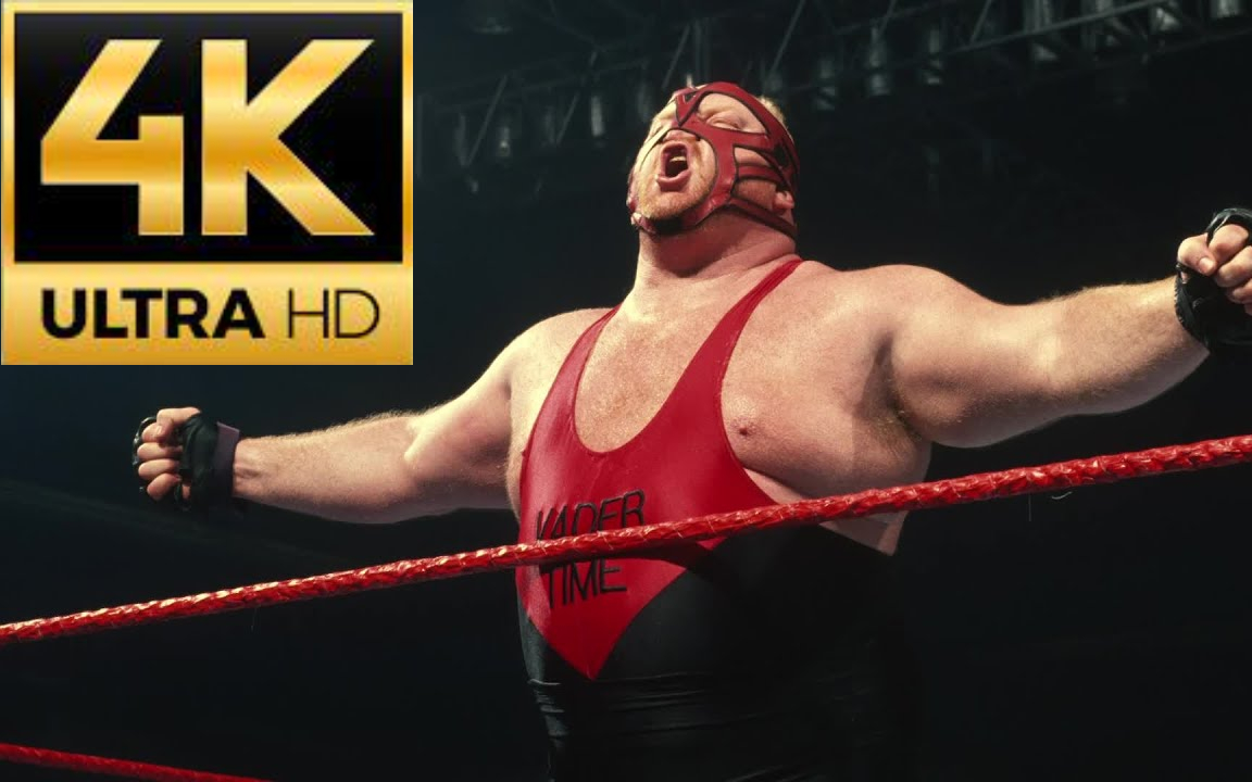 wwe超清4k汇编名人堂vader维德的精彩月面宙返(1993-2001)