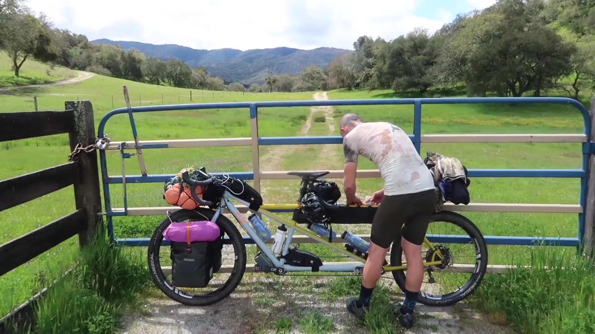 加利佛尼亚砾石路骑行 x 自行车露营 californian gravel bikepacking