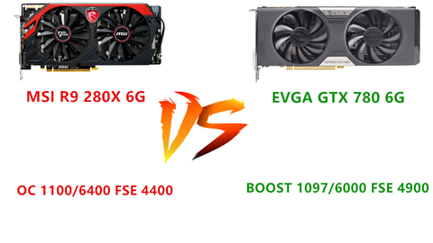 Gtx 780 vs r9 on sale 280x