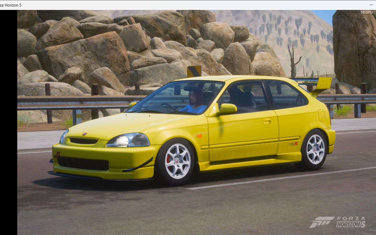 【地平线5】本田1997 civic type-r试驾