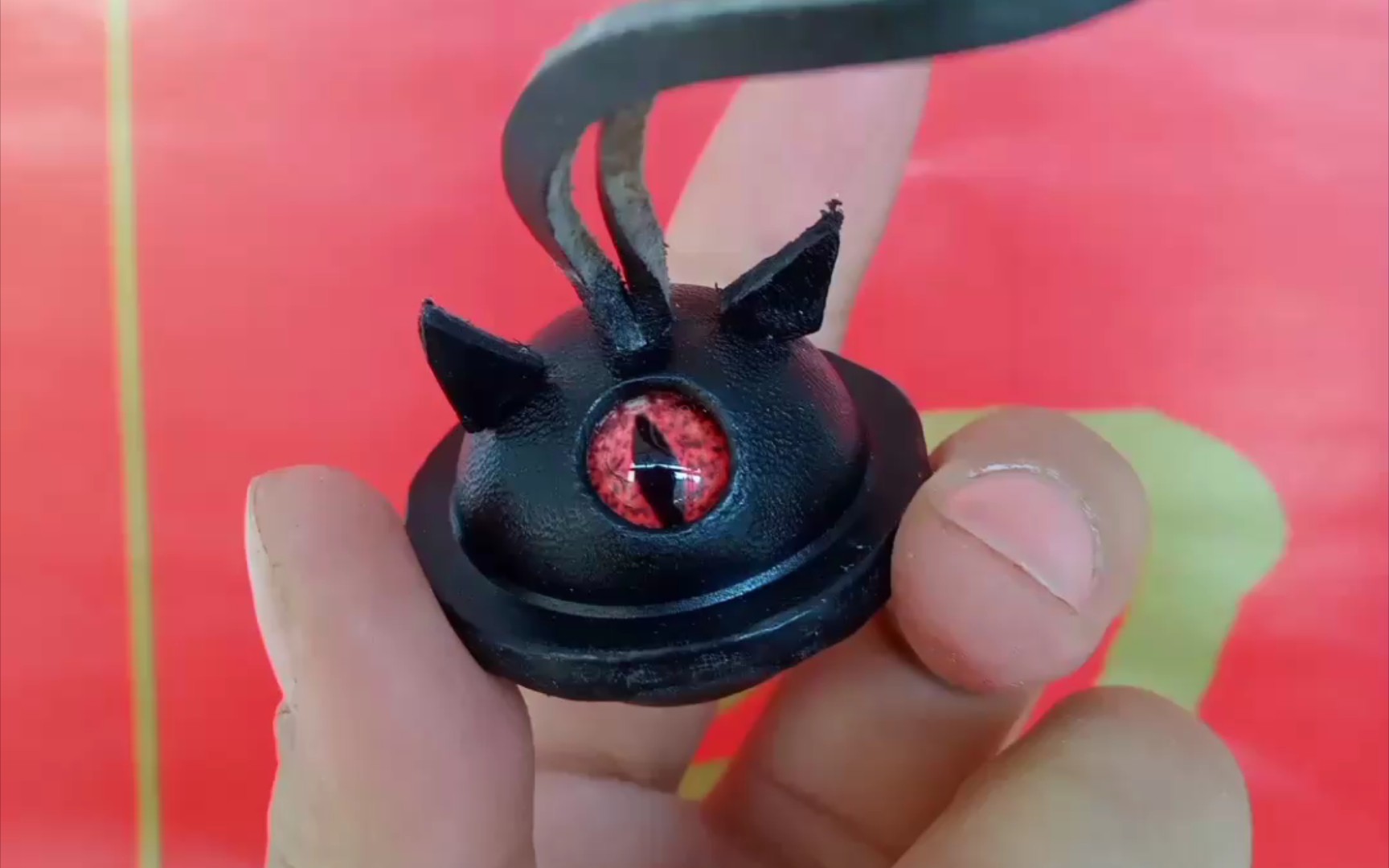 手工手作 我可爱的小恶魔铃铛 有喜欢的吗