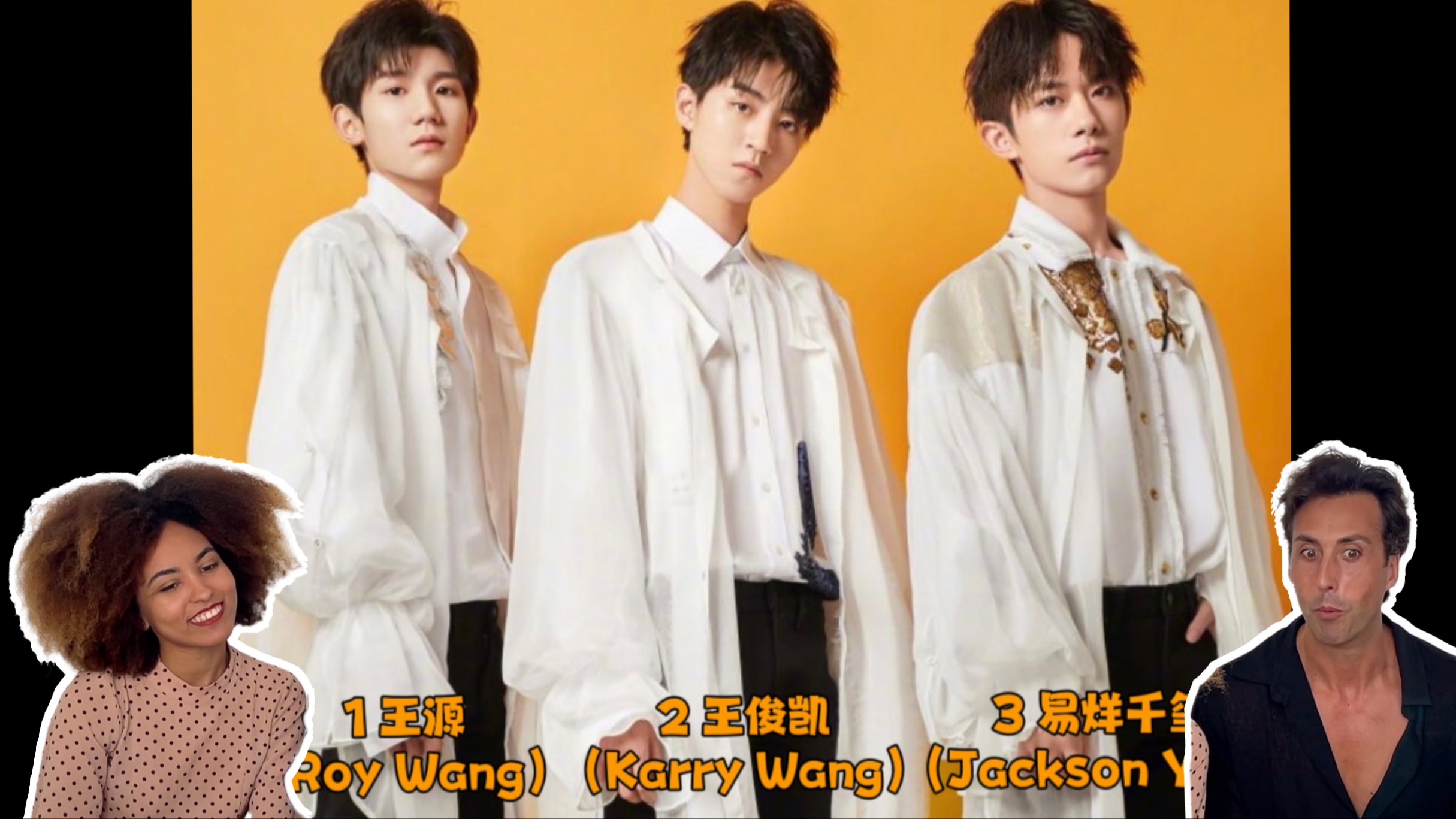 当外国人看tfboys|reaction|王源 王俊凯 易烊千玺||明星|娱乐|生活