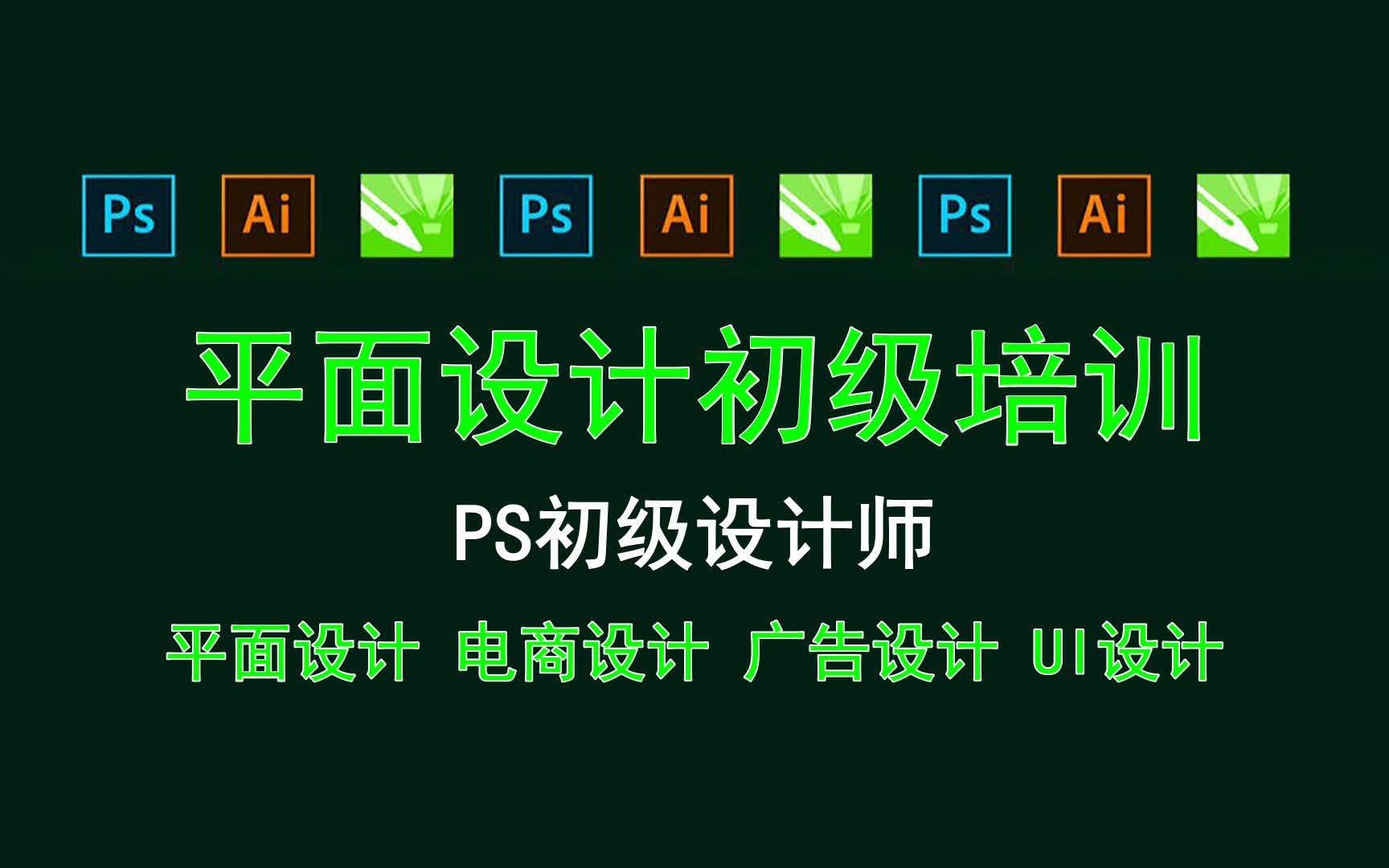 【平面设计初级培训】PS初级设计师 平面广告和招贴的区别哔哩哔哩bilibili