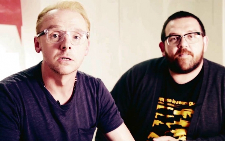 Simon Pegg and Nick Frost  ShortList哔哩哔哩bilibili