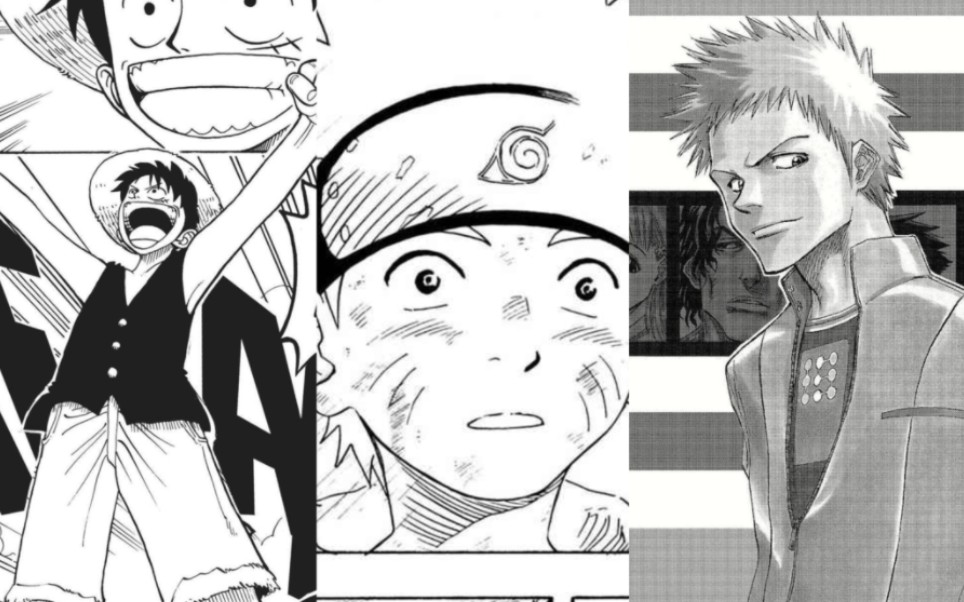 不同长篇漫画的画风进化史61三大民工漫篇