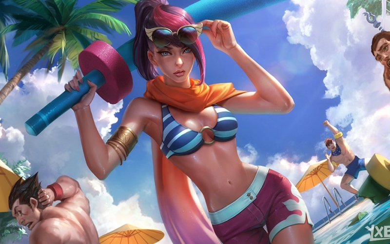 lor剑姬的四破斩杀特效