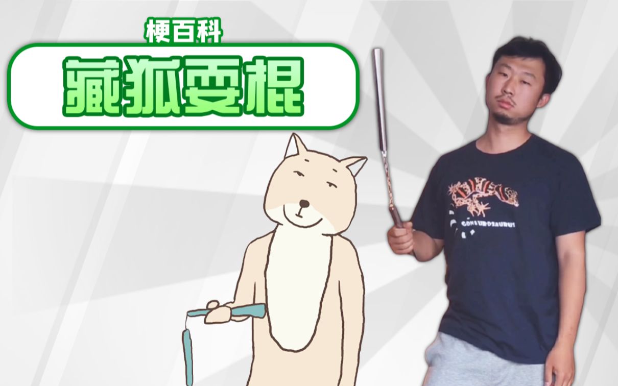 活动作品梗百科藏狐耍双节棍是啥梗