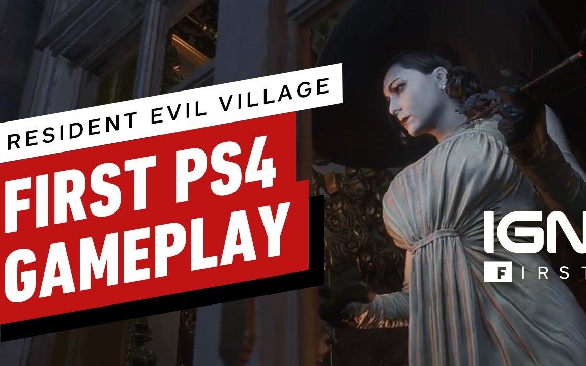 [图]【搬运】生化危机8：村庄IGN抢先试玩PS4 PRO-Resident Evil Village - First-Ever PS4 Pro Gameplay