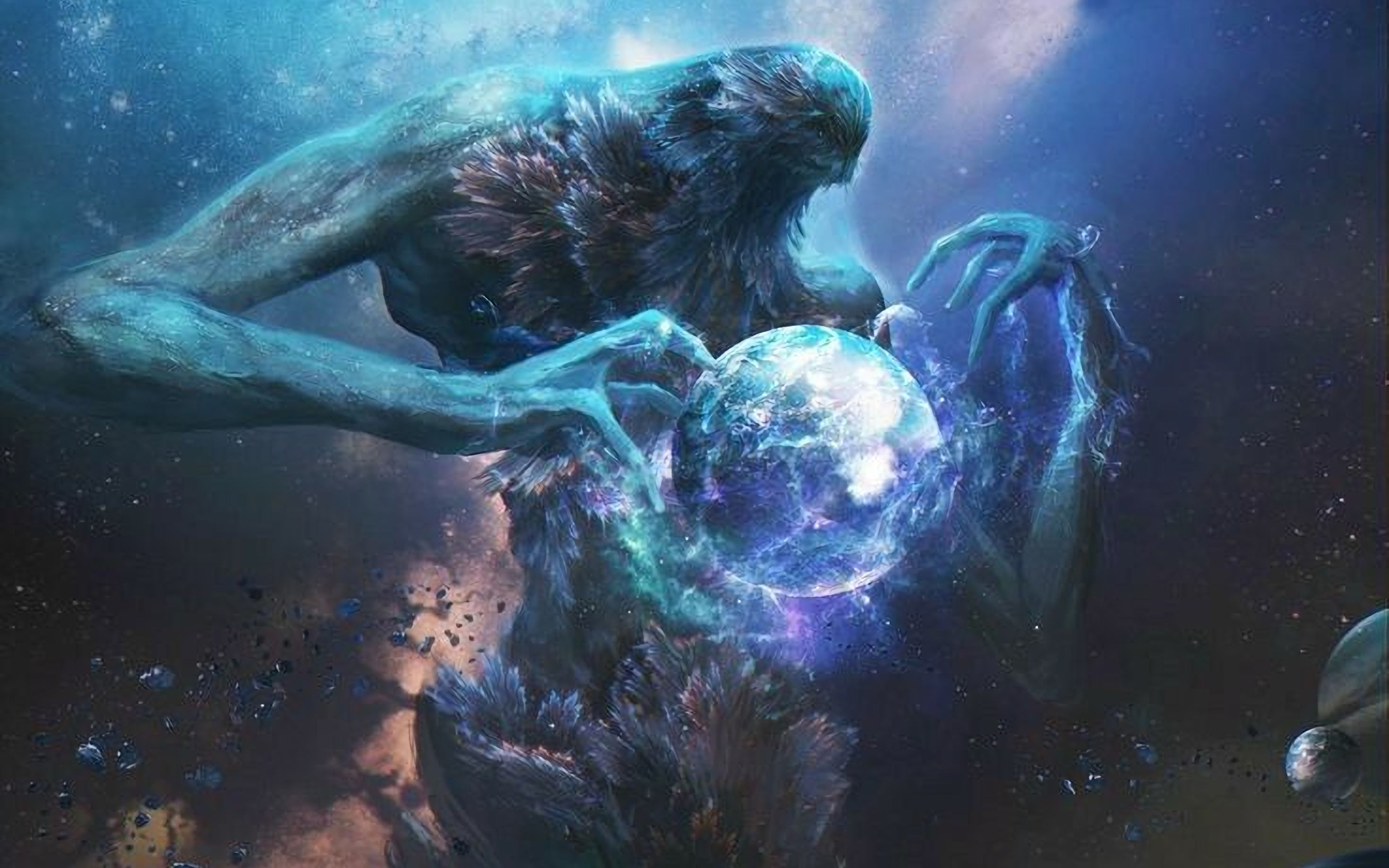 这个世界没有神圣性在宇宙间人类其实微不足道只是一