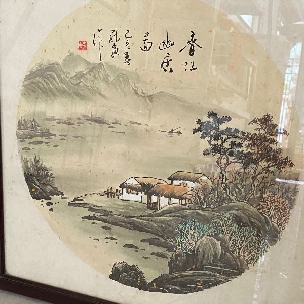 山水画框3d模型_山水画框模型图片_素材免费下载-3d溜溜网