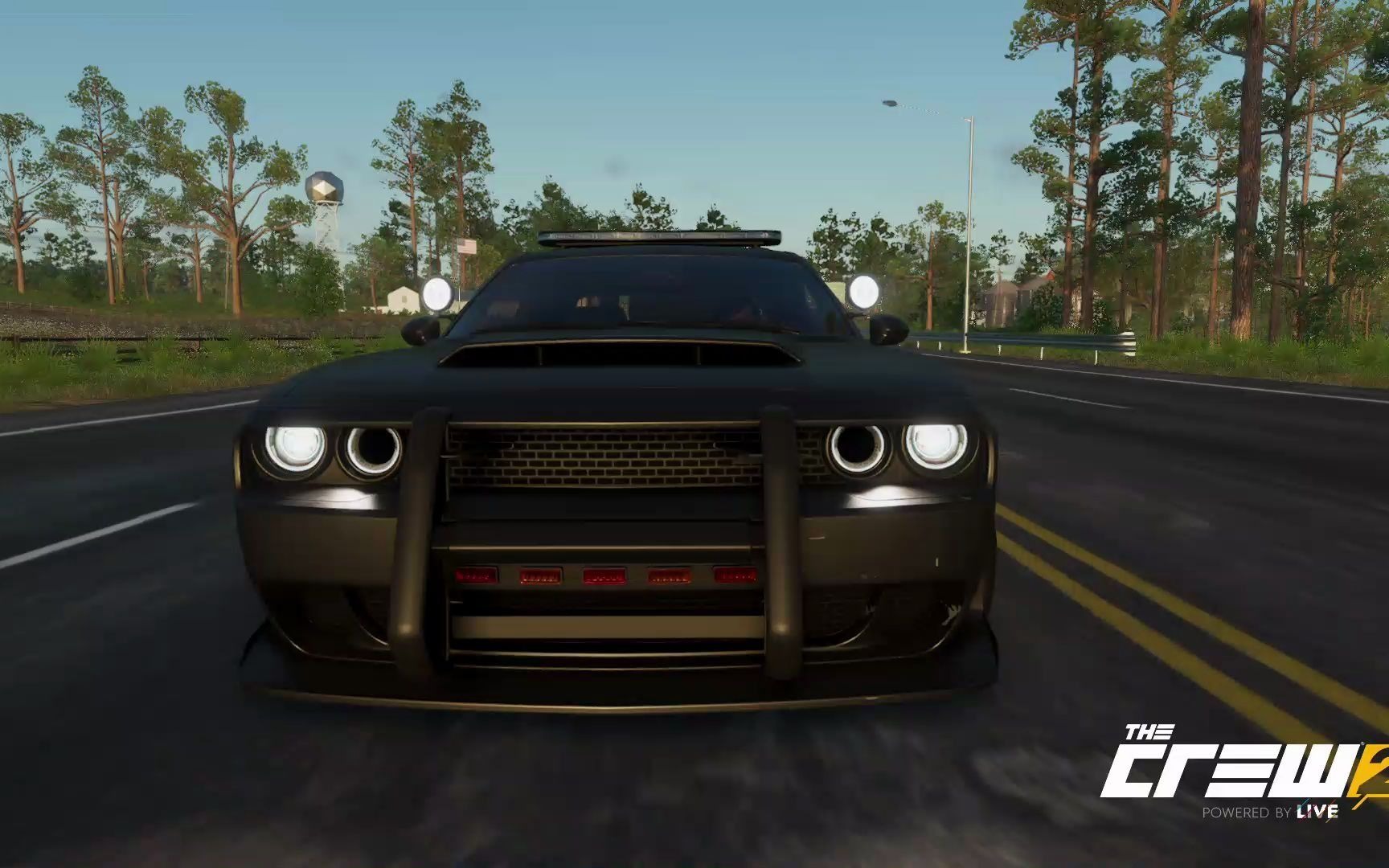 飙酷车神2 这辆道奇警车是真的帅.