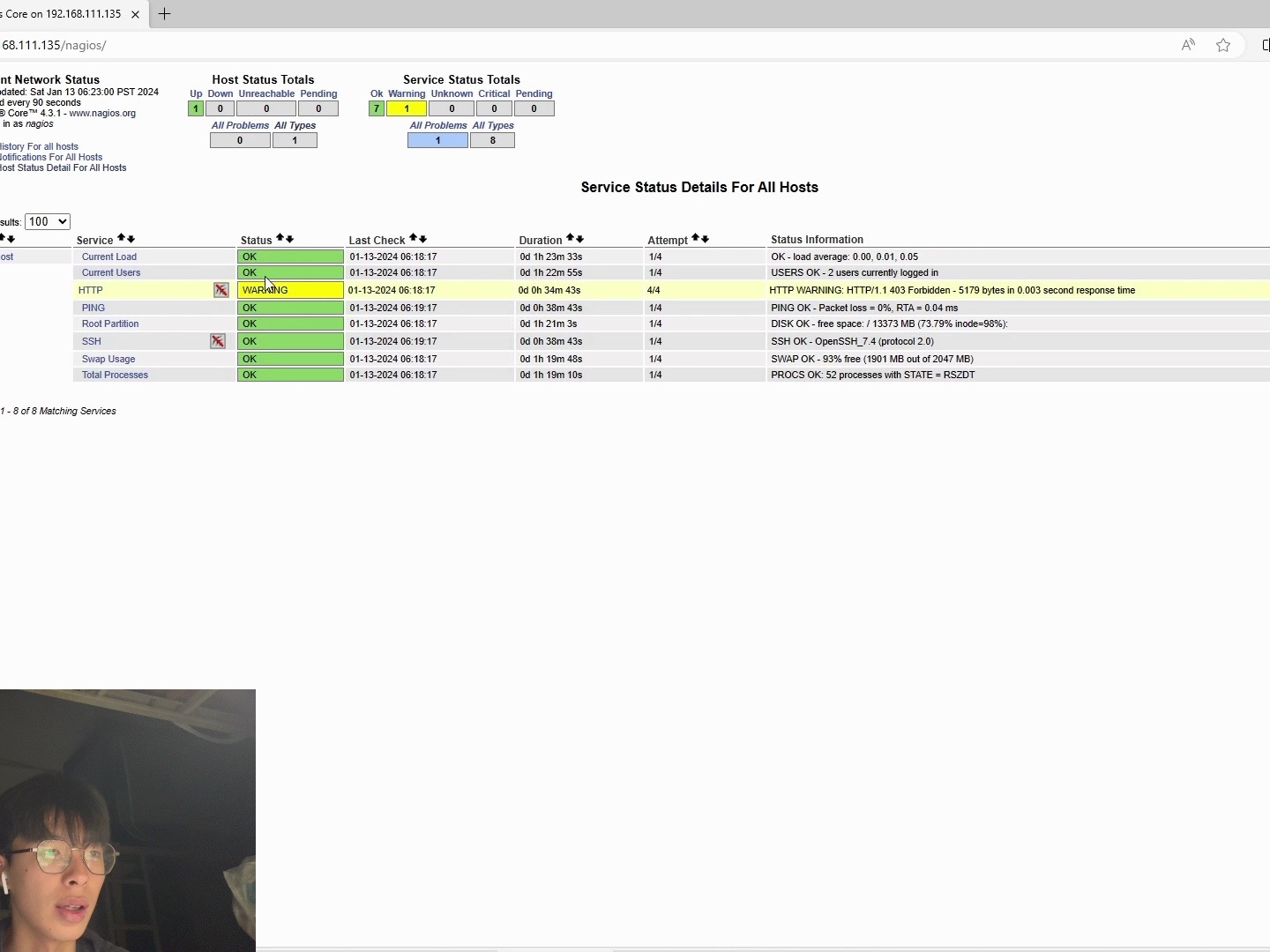 bit233 assignment 3 --nagios shoujunzhou 1546941