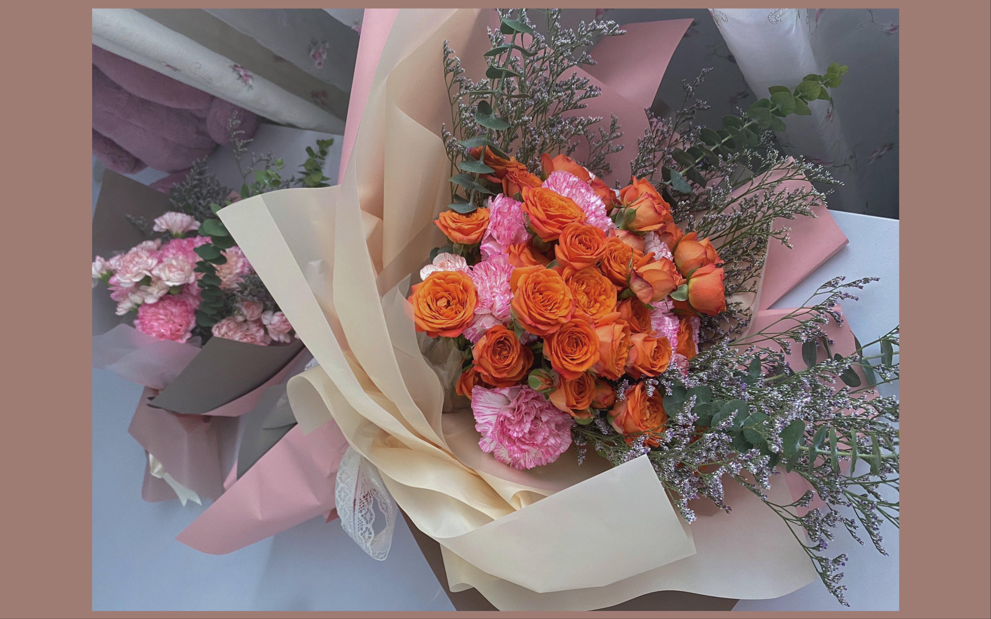 手扎花束初体验|母亲节礼物准备