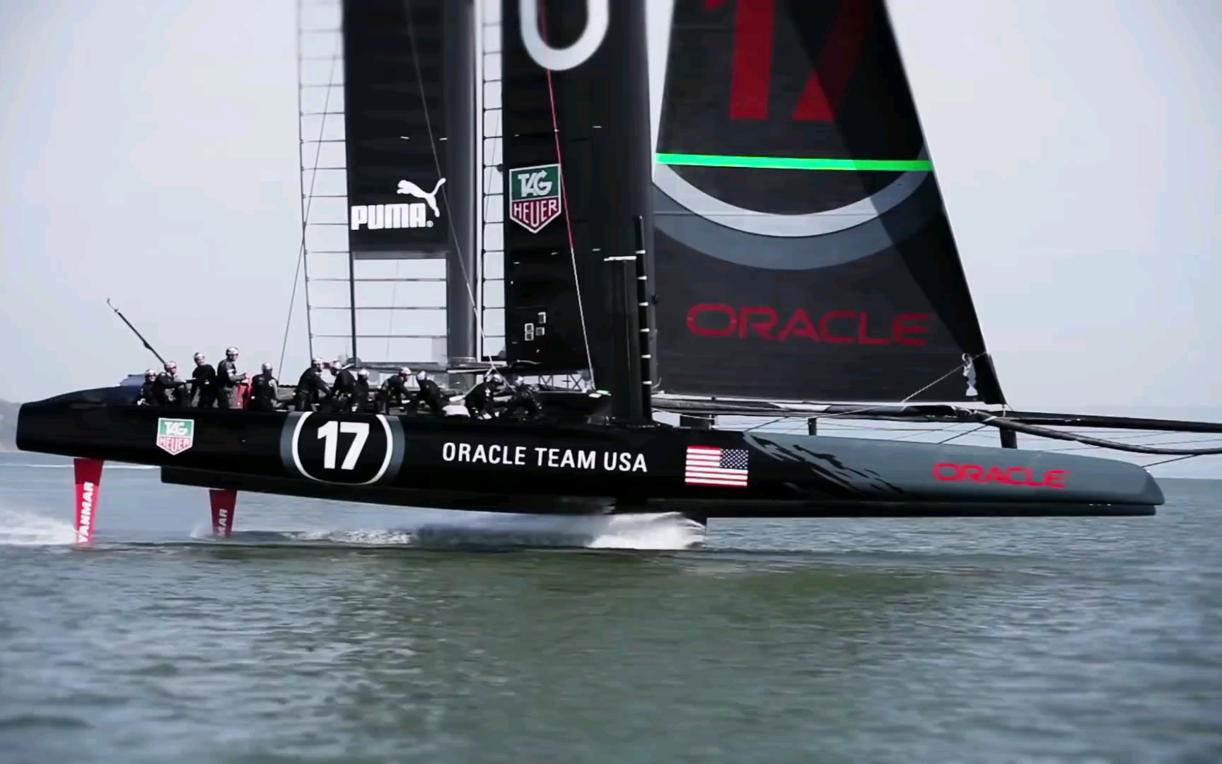 【驭风】sailing colour.水翼双体帆船ac72,2013