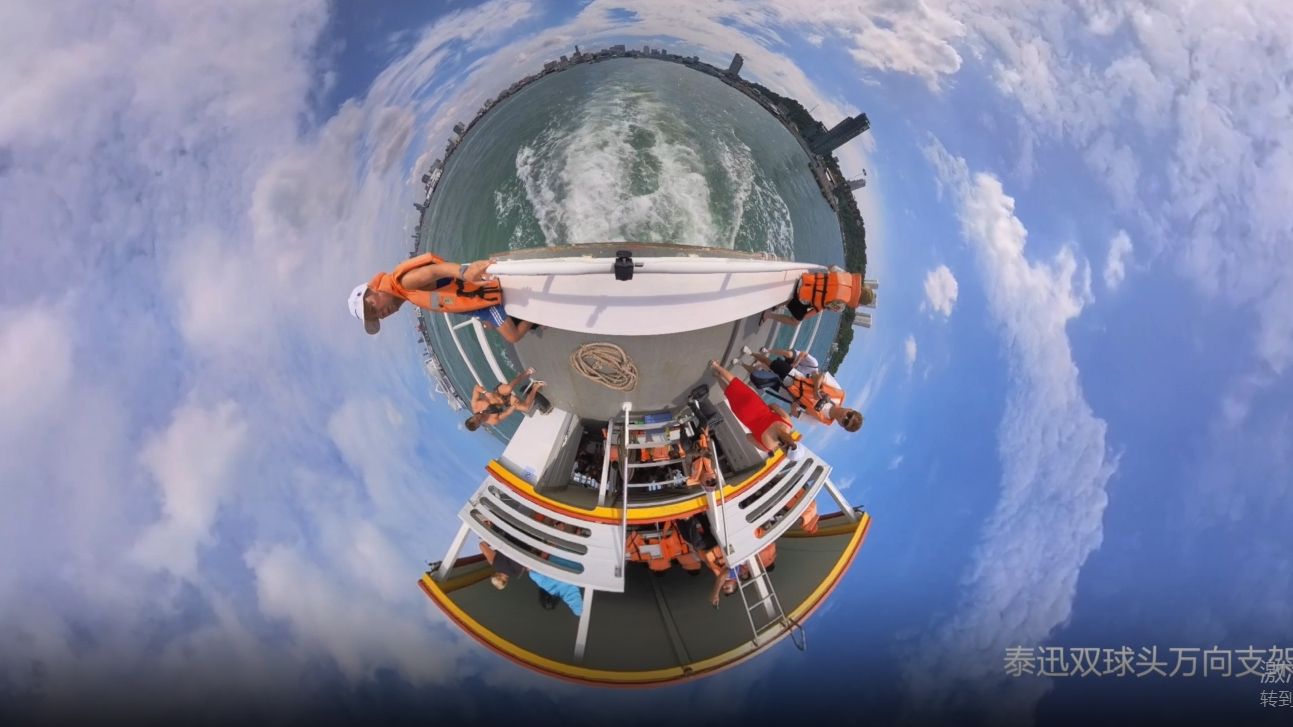 网上爆火的360°全景视频怎么拍?