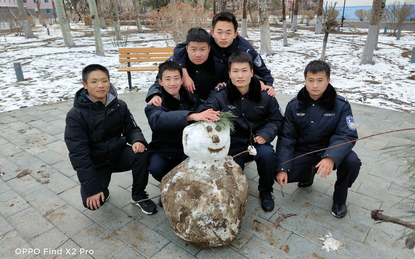 活動作品警院雜記我們堆了全刑警學院最恐怖的雪人