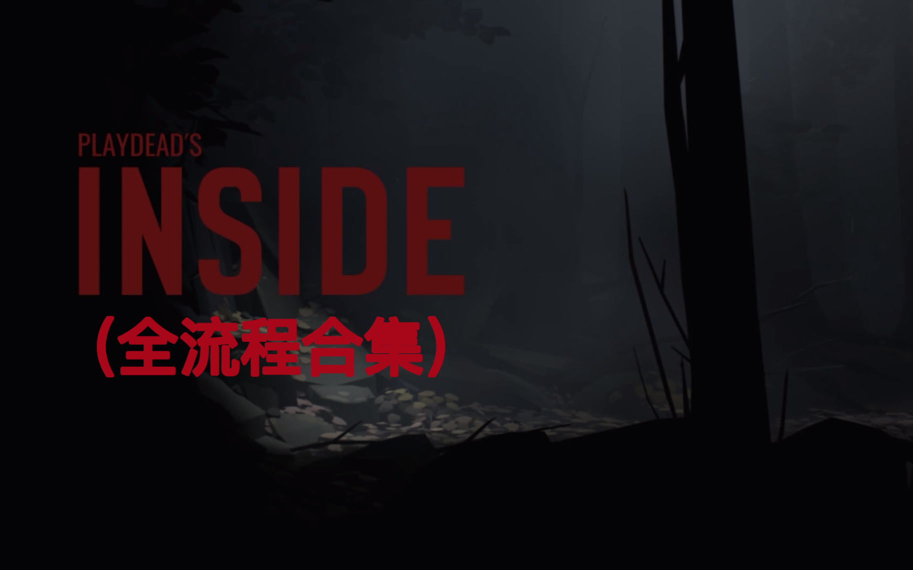 [图]小枯菜【INSIDE/深入】(1080P/60fps) 通关全流程合集