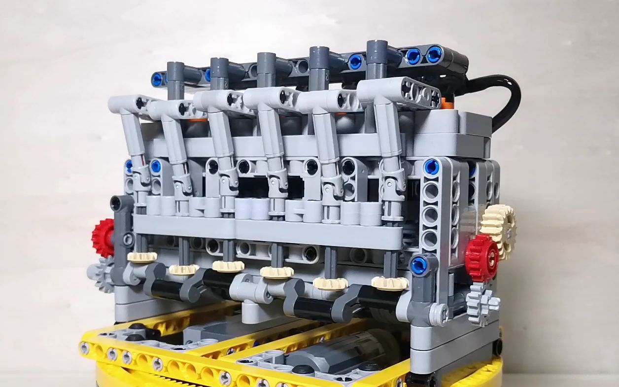 6缸直列柴油发动机 6 cylinder in-line engine moc-49780