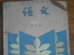 下载视频: 一本1988年出版的初中语文课本