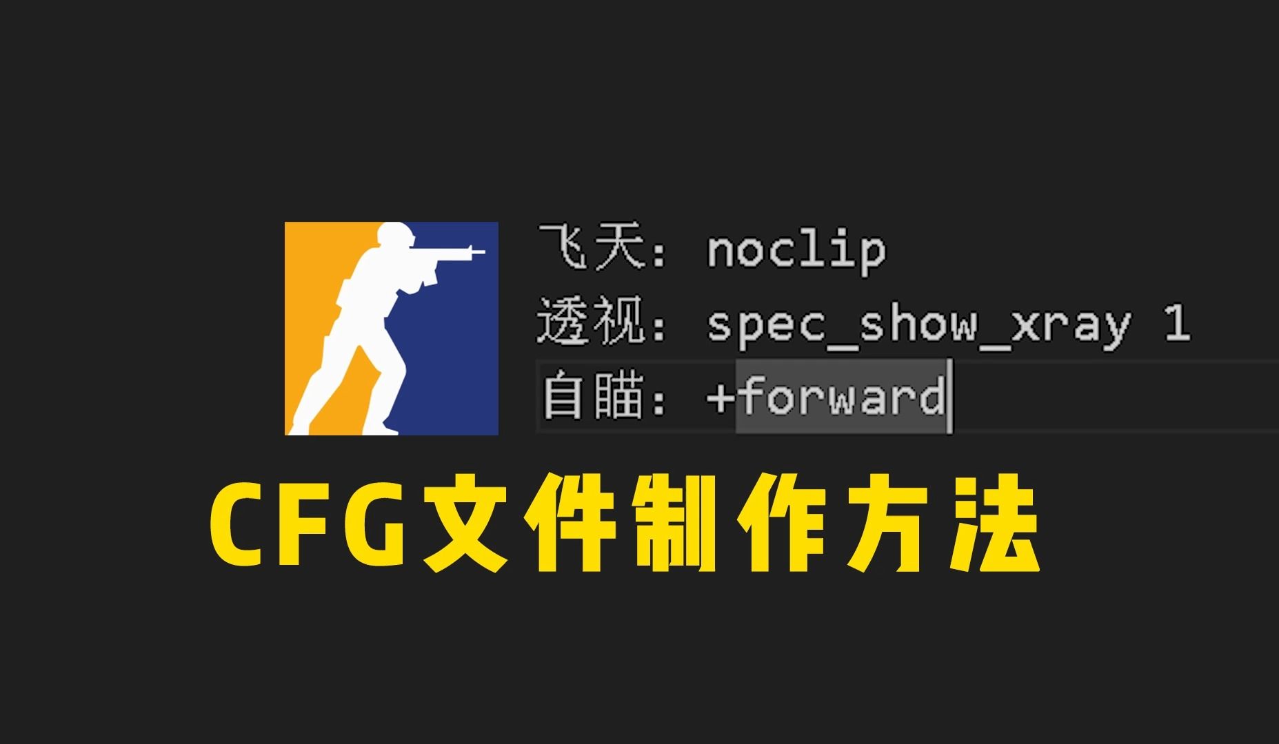 新手必看：CS2制作CFG文件的详细方法-CS老墨-CS老墨-哔哩哔哩视频