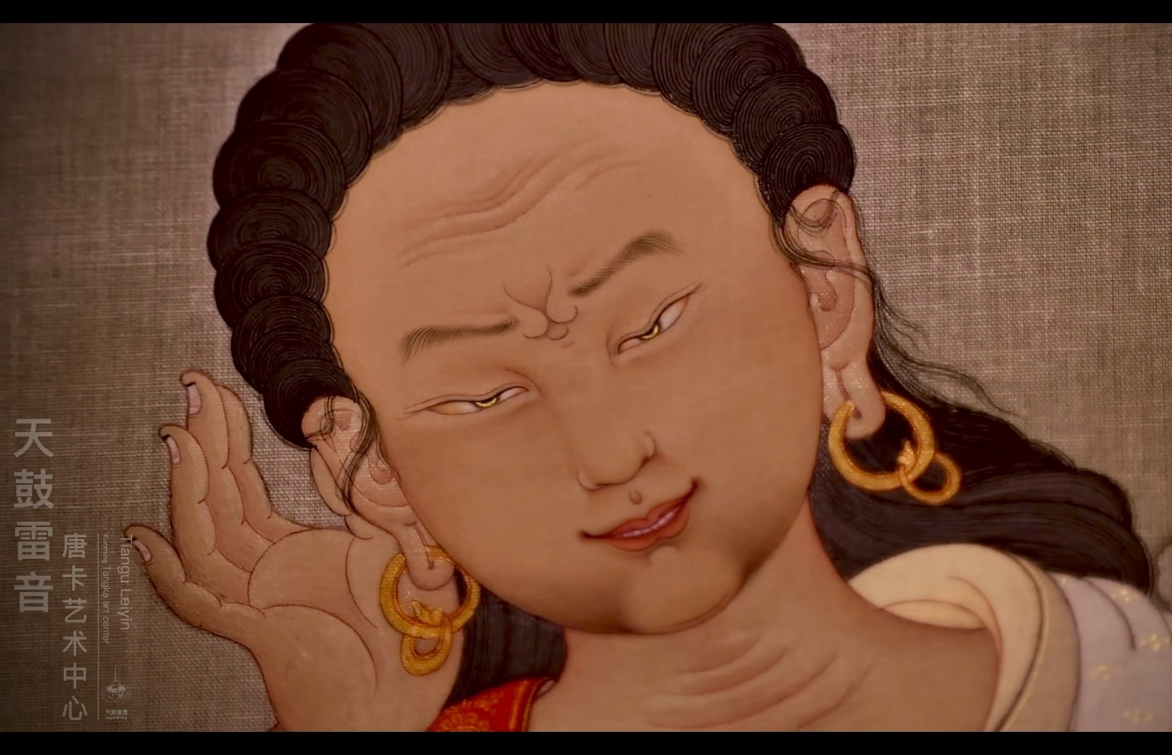 《米勒日巴尊者传记》您见过电影90一样的唐卡吗?