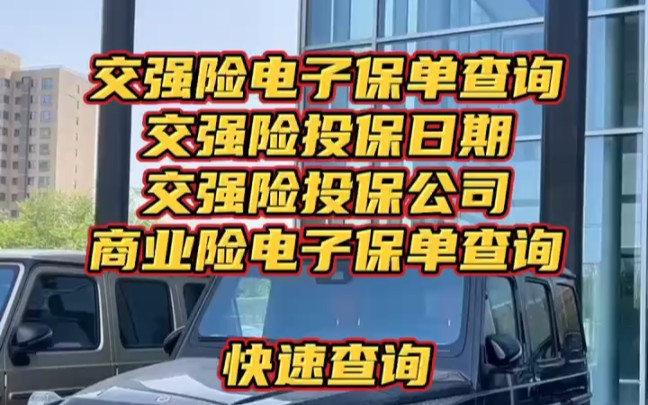 【分享】如何查询车险电子保单?纸质保单丢了不要慌,掌握这招,一键查询电子保单!哔哩哔哩bilibili