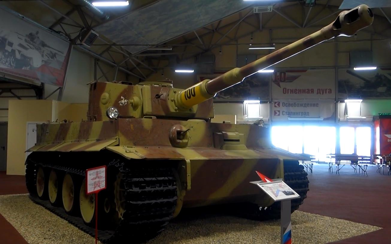 爱国者公园第502重装甲营虎式重型坦克100号库宾卡坦克博物馆提供