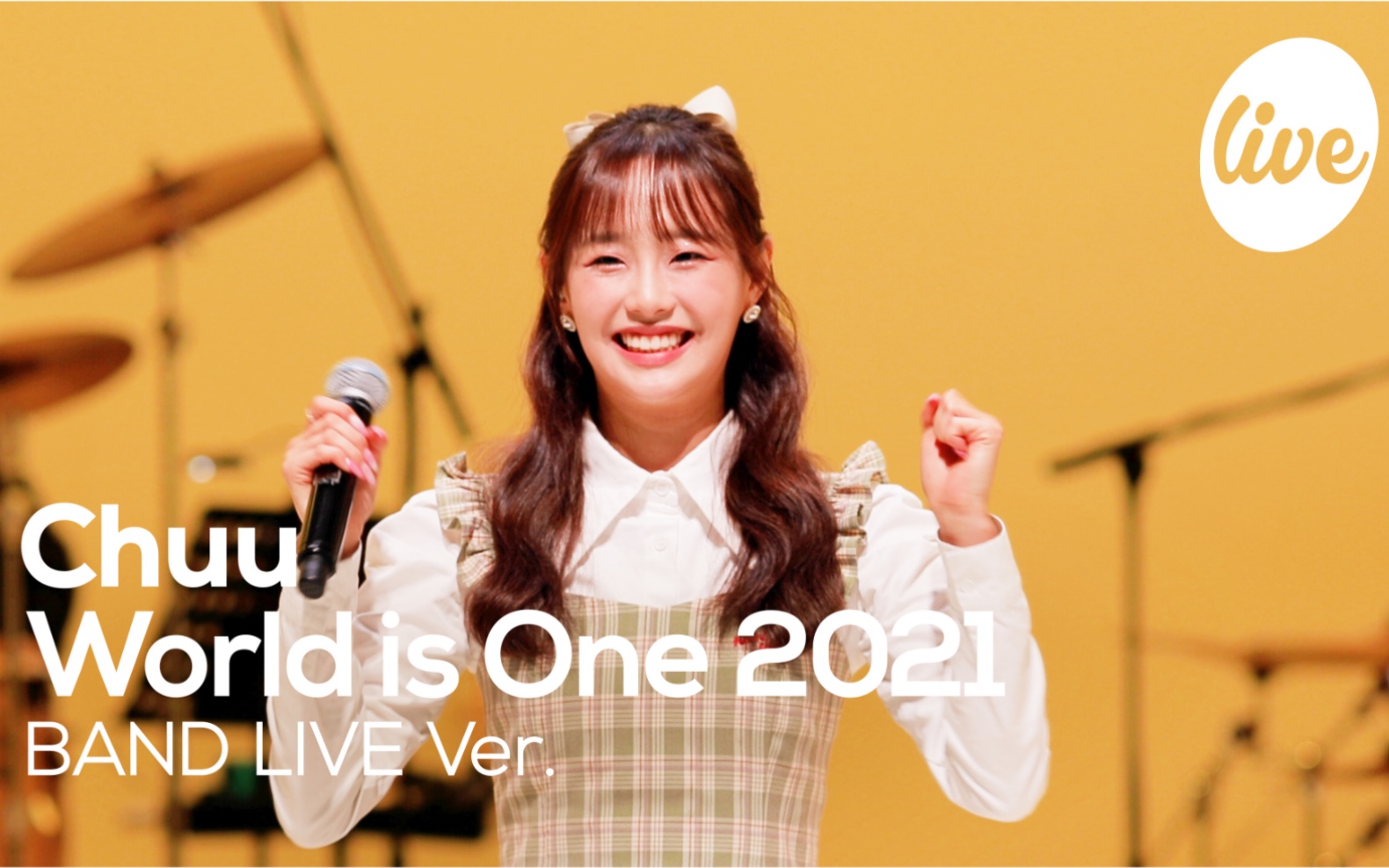 [图]【金智雨Chuu】solo版 “World is One 2021” It's Live乐队版