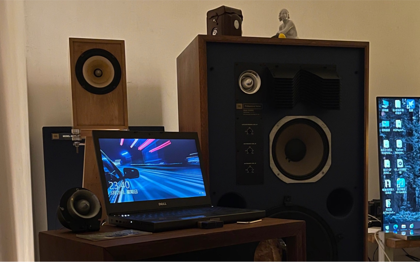 jbl 4344mk2 歌剧-阿依达-sony d100录音 无声学处理