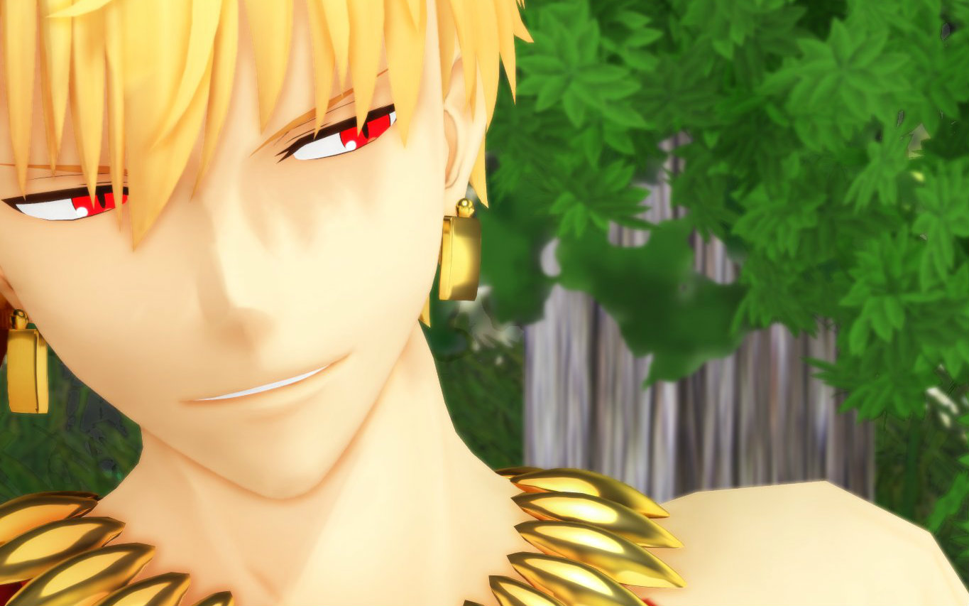 【fate/mmd】乌鲁克吉尔伽美什_哔哩哔哩 (゜-゜)つロ 干杯~-bilibili