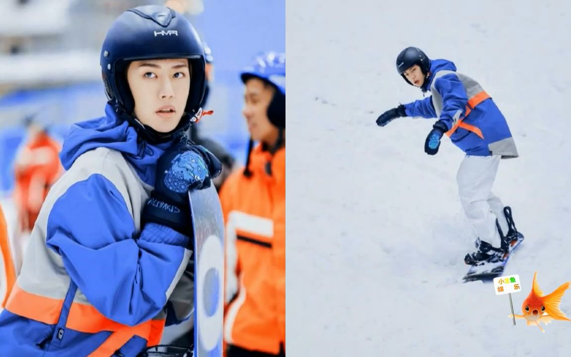 优秀!王一博为2022年冬奥会单板滑雪助力,做自己的预言师