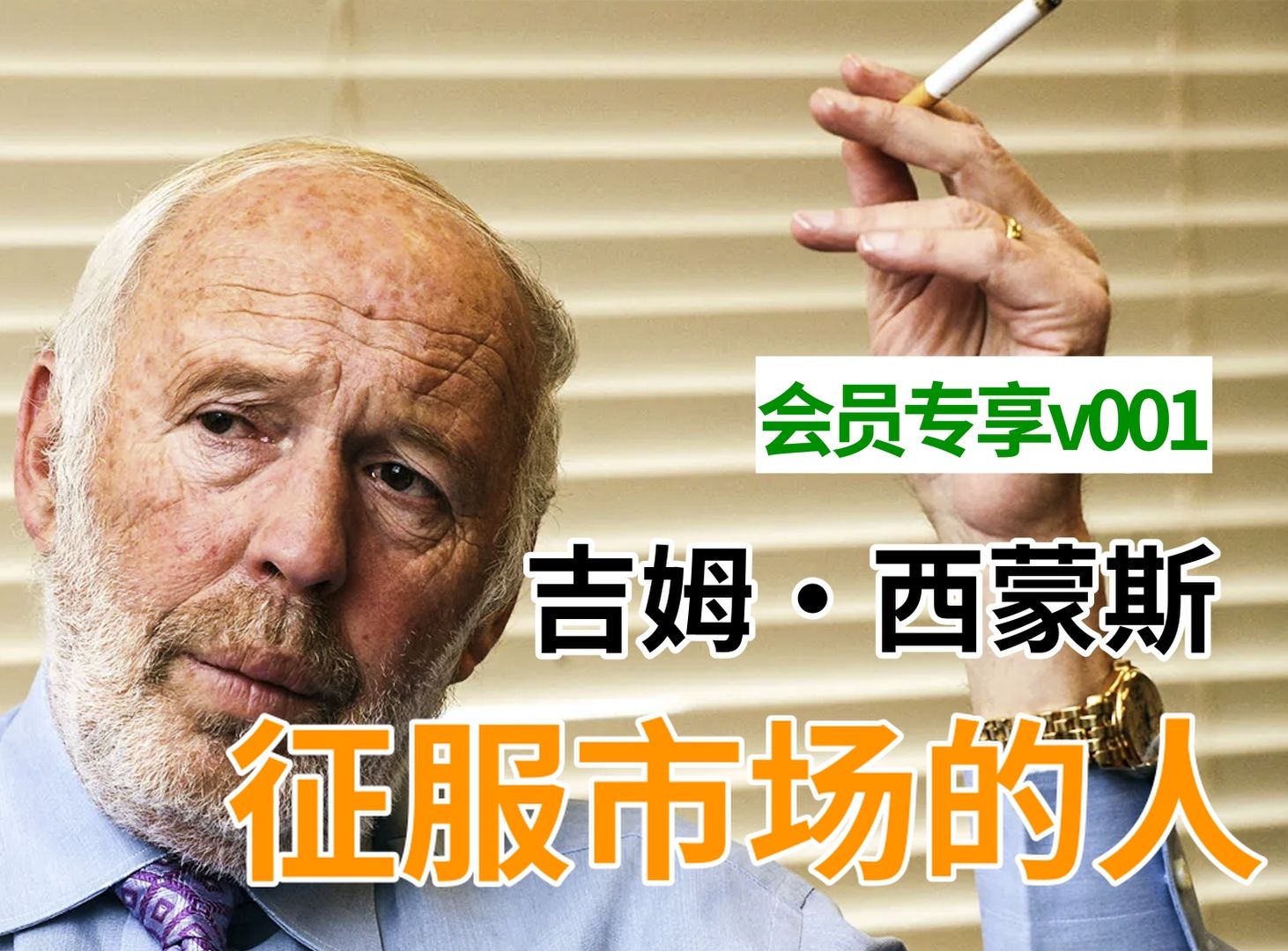 【Leon】数学家、量化之王、华尔街最伟大投资人、有史以来最成功对冲基金经理、征服市场的人——吉姆ⷨ忨’™斯哔哩哔哩bilibili