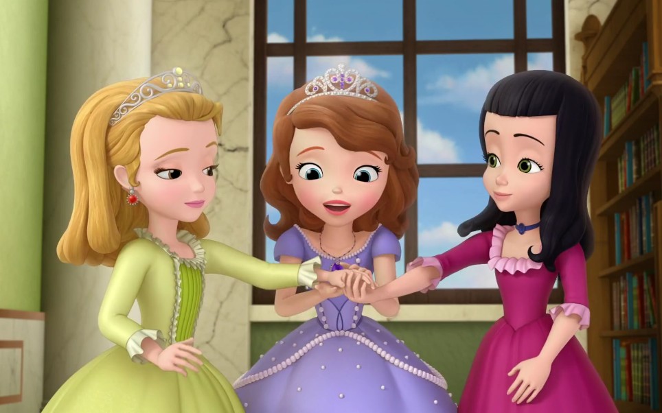 迪士尼公主小公主苏菲亚朋友的重要性