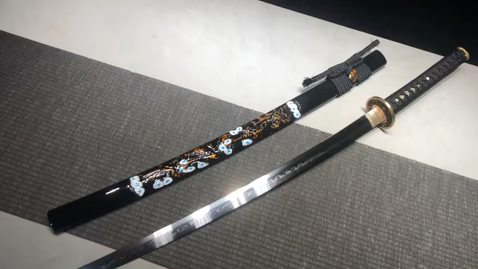 性能武士刀t10覆土烧刃打刀