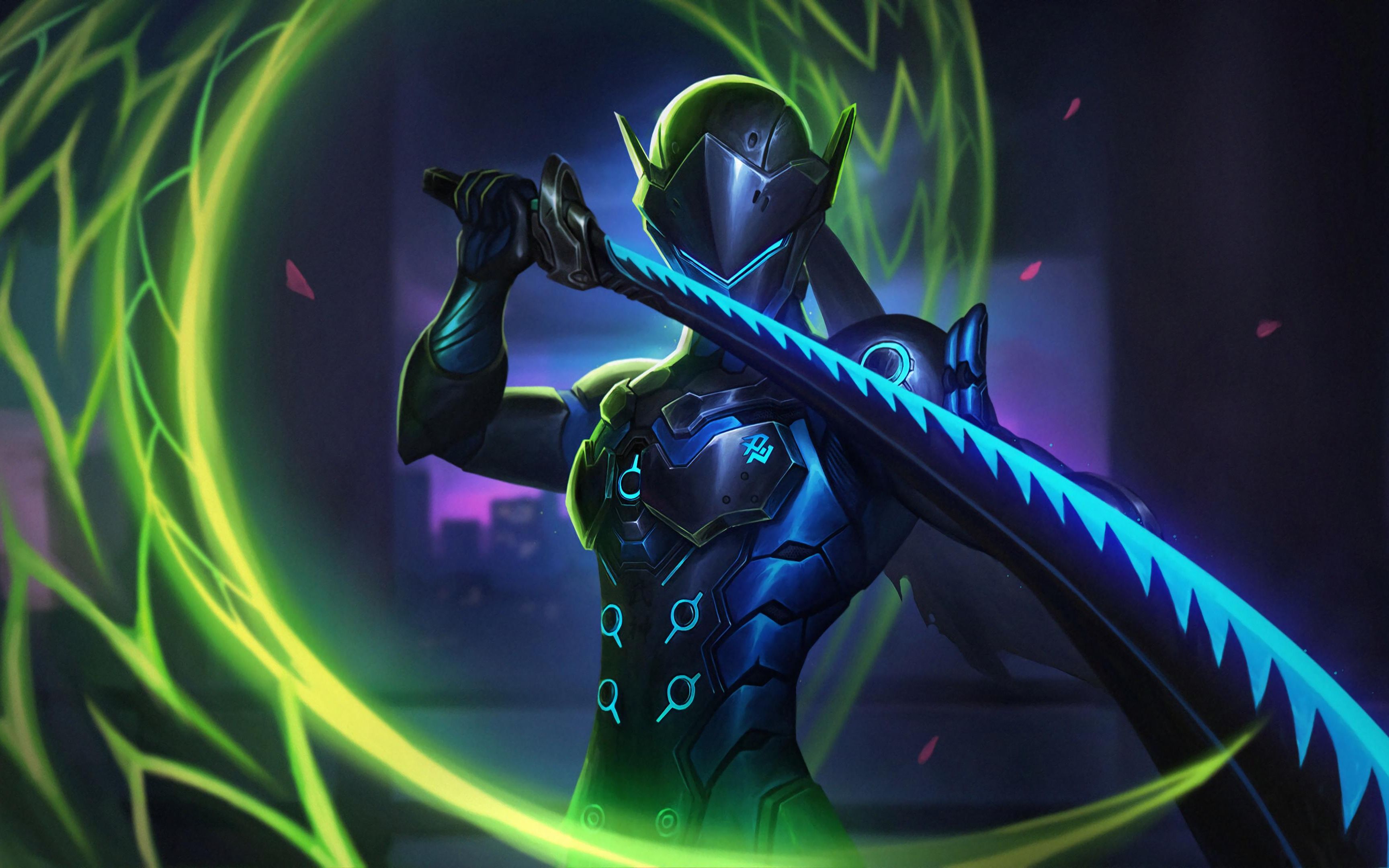 【守望先锋】shadder2k:偷袭!超强源氏国王大道31杀快乐局!