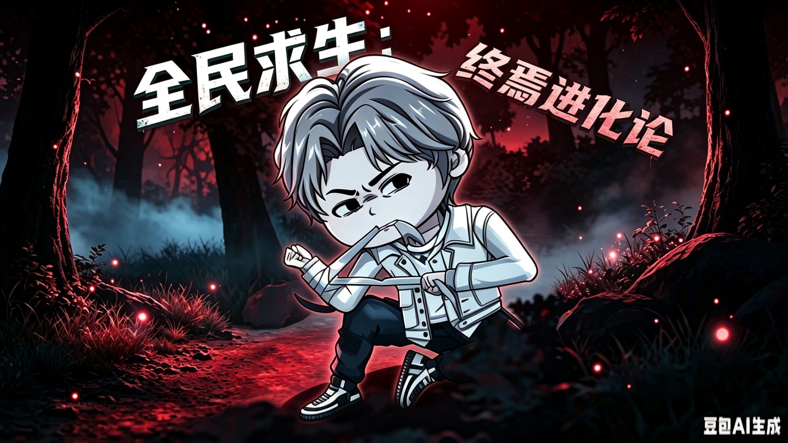【精品沙雕动画】失去五感沉睡十年的韩贝塔穿越迷雾险境，觉醒天赋闯关探索、逆天求生！！一口气看完《全民万界求生》