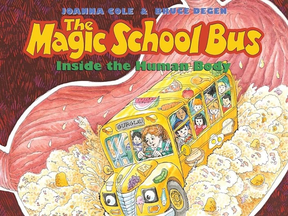 [图]【英语】《神奇校车之人体奥秘 The Magic School Bus Inside the Human Body》儿童英语绘本故事